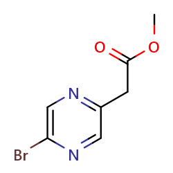 methyl2-(5-bromopyrazin-2-yl)acetate图片
