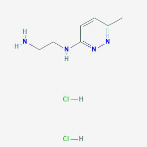 N1-(6-methylpyridazin-3-yl)ethane-1,2-diaminedihydrochloride图片