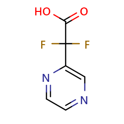 2,2-difluoro-2-(pyrazin-2-yl)aceticacid图片
