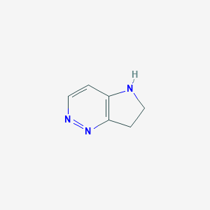 5H,6H,7H-pyrrolo[3,2-c]pyridazine图片