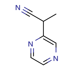 2-(pyrazin-2-yl)propanenitrile图片
