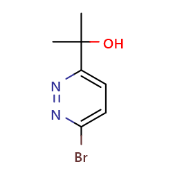 2-(6-bromopyridazin-3-yl)propan-2-ol图片