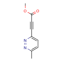 methyl3-(6-methylpyridazin-3-yl)prop-2-ynoate图片