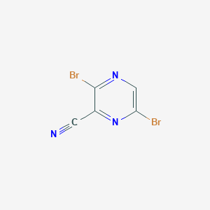3,6-dibromopyrazine-2-carbonitrile图片
