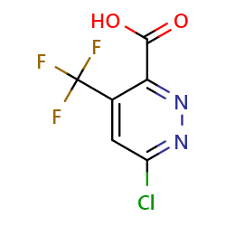 6-chloro-4-(trifluoromethyl)pyridazine-3-carboxylicacid图片