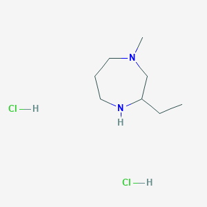 3-ethyl-1-methyl-1,4-diazepane Dihydrochloride图片