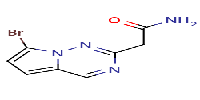 2-{7-bromopyrrolo[2,1-f][1,2,4]triazin-2-yl}acetamide图片