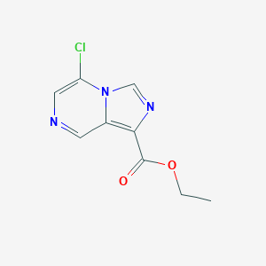 ethyl5-chloroimidazo[1,5-a]pyrazine-1-carboxylate图片