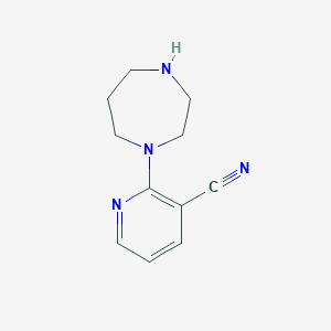 2-(1,4-diazepan-1-yl)pyridine-3-carbonitrile图片