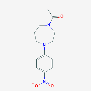 1-acetyl-4-(4-nitrophenyl)-1,4-diazepane图片