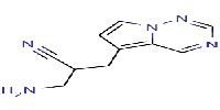 3-amino-2-({pyrrolo[2,1-f][1,2,4]triazin-5-yl}methyl)propanenitrile图片