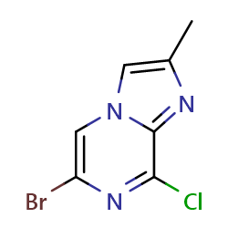 6-bromo-8-chloro-2-methylimidazo[1,2-a]pyrazine图片