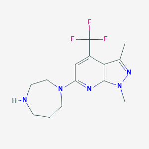 diazepanyldimethyltrifluoromethylpyrazolobpyridine图片