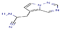 2-amino-3-{pyrrolo[2,1-f][1,2,4]triazin-5-yl}propanenitrile图片