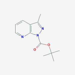 tert-butyl3-methyl-1H-pyrazolo[3,4-b]pyridine-1-carboxylate图片