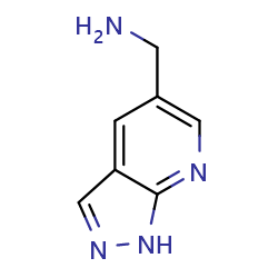1H-pyrazolo[3,4-b]pyridin-5-ylmethanamine图片