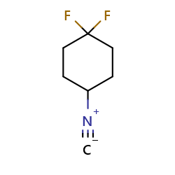 1,1-Difluoro-4-isocyanocyclohexane图片
