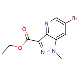 ethyl6-bromo-1-methyl-1H-pyrazolo[4,3-b]pyridine-3-carboxylate图片