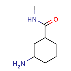 3-amino-N-methylcyclohexane-1-carboxamide图片