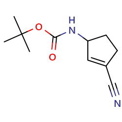 tert-butylN-(3-cyanocyclopent-2-en-1-yl)carbamate图片