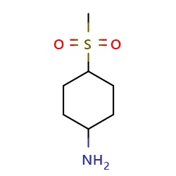 4-methanesulfonylcyclohexan-1-amine图片