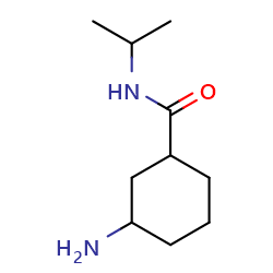 3-amino-N-(propan-2-yl)cyclohexane-1-carboxamide图片