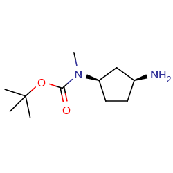 tert-butylN-[(1R,3S)-3-aminocyclopentyl]-N-methylcarbamate图片