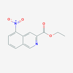 Ethyl 5-nitroisoquinoline-3-carboxylate图片