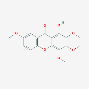 1-Hydroxy-2,3,4,7-tetramethoxyxanthone图片