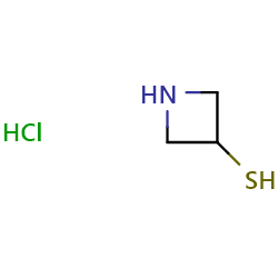 Azetidine-3-thiolhydrochloride图片
