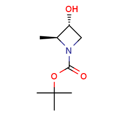 Tert-Butyl(2S,3R)-3-hydroxy-2-methylazetidine-1-carboxylate图片