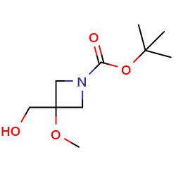 Tert-Butyl3-(hydroxymethyl)-3-methoxyazetidine-1-carboxylate图片