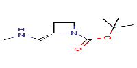 (S)-Tert-Butyl2-((methylamino)methyl)azetidine-1-carboxylate图片