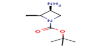 Tert-butylcis-3-amino-2-methylazetidine-1-carboxylate图片