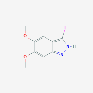 5,6-Dimethoxy-3-iodo-1H-indazole图片