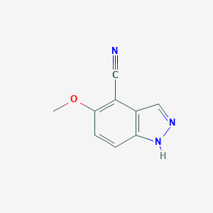 4-Cyano-5-methoxy-1H-indazole图片