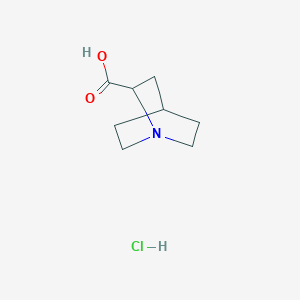 1-Azabicyclo[2,2,2]octane-2-carboxylicacidhydrochloride图片