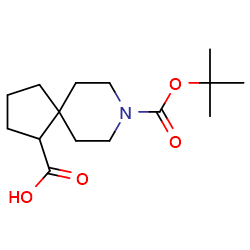 8-[(tert-butoxy)carbonyl]-8-azaspiro[4,5]decane-1-carboxylicacid图片