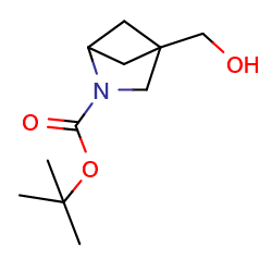 Tert-butyl4-(hydroxymethyl)-2-azabicyclo[2,1,1]hexane-2-carboxylate图片