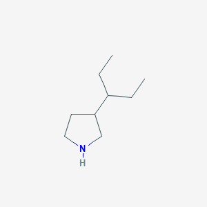 3-(pentan-3-yl)pyrrolidine图片