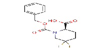 (2R)-1-[(benzyloxy)carbonyl]-5,5-difluoropiperidine-2-carboxylicacid图片