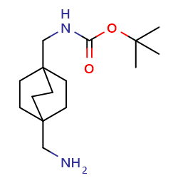 tert-butylN-{[4-(aminomethyl)bicyclo[2,2,2]octan-1-yl]methyl}carbamate图片