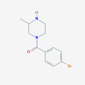 1-(4-bromobenzoyl)-3-methylpiperazine图片