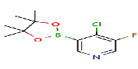 4-chloro-3-fluoro-5-(4,4,5,5-tetramethyl-1,3,2-dioxaborolan-2-yl)pyridine图片