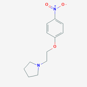 1-(2-(4-Nitrophenoxy)ethyl)pyrrolidine图片