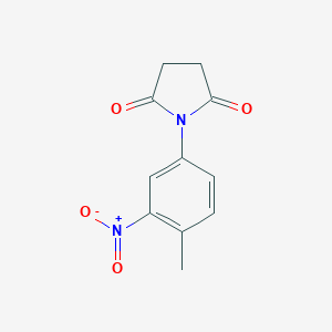 1-(4-Methyl-3-nitrophenyl)pyrrolidine-2,5-dione图片