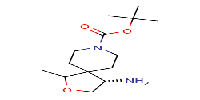 tert-butyl(4S)-4-amino-1-methyl-2-oxa-8-azaspiro[4,5]decane-8-carboxylate图片