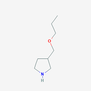 3-(propoxymethyl)pyrrolidine图片