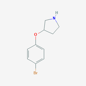 3-(4-Bromo-phenoxy)-pyrrolidine图片