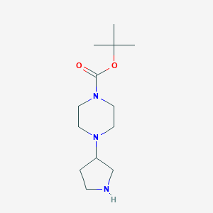 1-Boc-4-(吡咯烷-3-基)-哌嗪图片